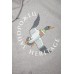 Толстовка ЗАПОРОЖЕЦ Flying Duck(Серый(Grey Melange)
